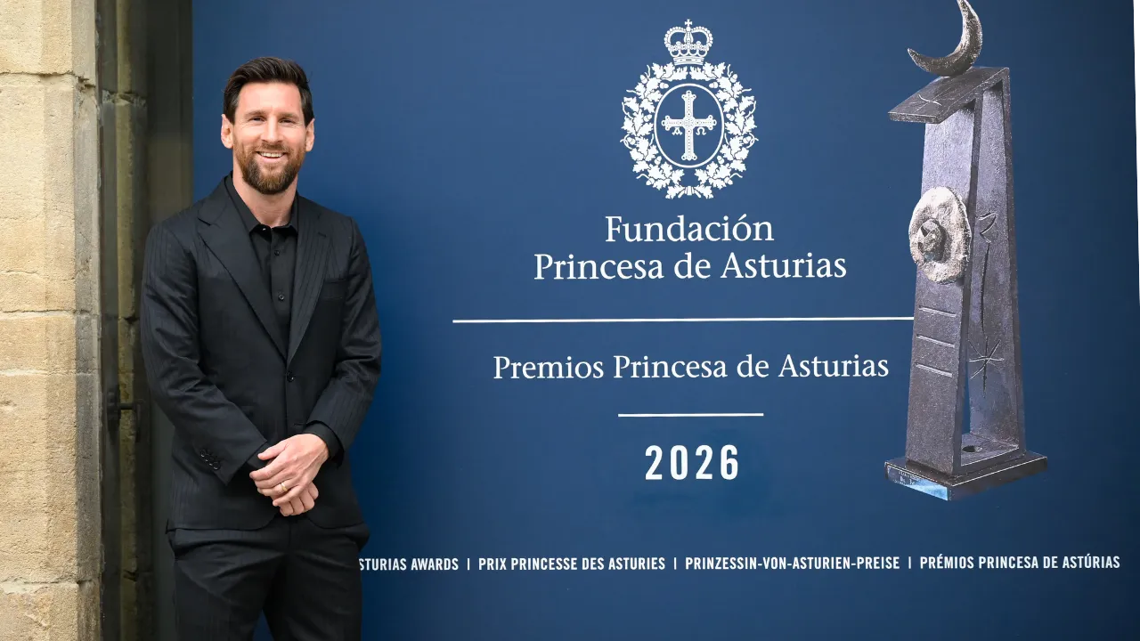 MESSI recibió el Premio Princesa de Asturias - Pablo Acebo en #NoSomosNadie
